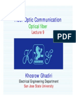 Lecture 9 -Fiber Optic Communication - Wavewguide