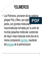 Polimeros I