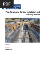 Download Post- Tension Tendon Installation and Grouting Manual 2013 by bala-kris SN205642687 doc pdf