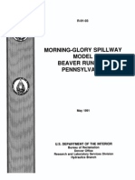 Morning-Glory Spillway Model Improves Beaver Run Dam Safety