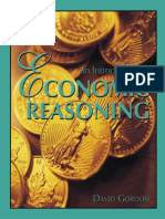 An introduction to economic reasoning