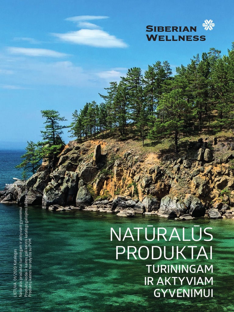 "Siberian Wellness" Prekių Katalogas 2020 | PDF