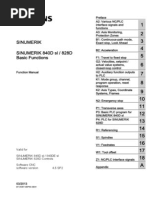 SINUMERIK 2013.03 Basic Functions