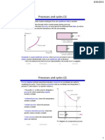 Processes and Cycles (1) : The P-V Diagram of A Compression Process