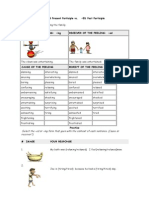 ING Present Participle vs. - ED Past Participle