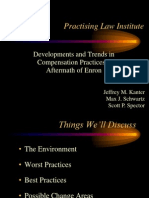 Practising Law Institute: Developments and Trends in Compensation Practices - Aftermath of Enron