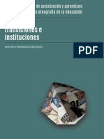 Edades, transiciones e instituciones (2014) | Cerri & Sánchez Criado, Eds. 