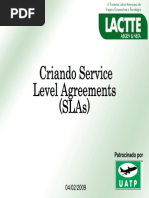 Conceito - Criando SLA