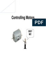 Controlling Motors: Obey ME!