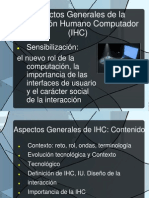IHC General: Interacción Humano Computador