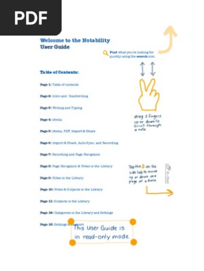 Notability User Guide v4.3