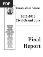 Los Angeles County Grand Jury Final Report 2012 13