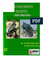 Curso Mantenimiento Preventivo Cribas Vibratorias - Simplicity PDF