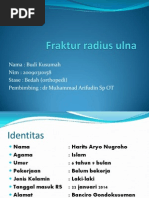 Download Fraktur Radius Ulna  by Budi Kusumah SN205711272 doc pdf