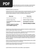 Principios gerais da linguística