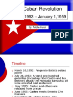 Cuban Revolution Timeline