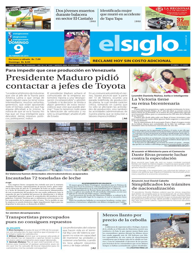 Maracay 09022014 PDF PDF Venezuela Alcalde foto