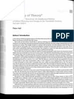 4. the City of Theory - Peter Hall (2001)