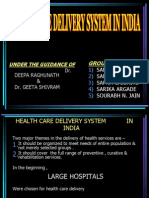 Health Care Delivery System in India