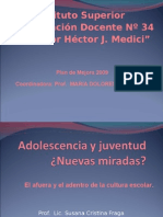 Adolescencia Juventud y Violencia