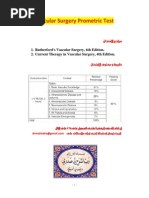 Vascular Surgery MCQs