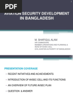 Aviation Security Development in Bangladesh For Mopsp