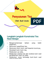 Penyusunan Tes