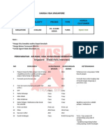 Harga Visa Singapore