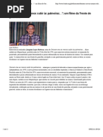 "Deixem-me ao menos subir às palmeiras…"