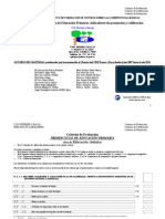 CRITERIOS DE EVALUACIÓN Educación Artística 1er Ciclo