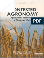 Experience From India in Contesting Agronomy Bk