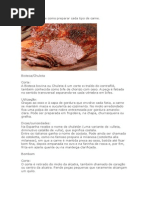 Para Que Serve e Como Preparar Cada Tipo de Carne