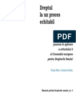 Drepturile Omului Coe Manual Ro 03 Dreptullaunprocesechitabil