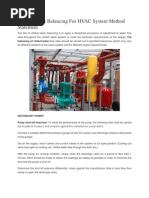 HVAC Air Balancing Method Statement | PDF | Duct (Flow) | Chemical ...