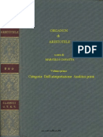 Aristotele,Organon,Vol.I,Torino,1996.