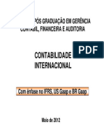 APRESENTACAO Contabilidade Internacional e IRFS