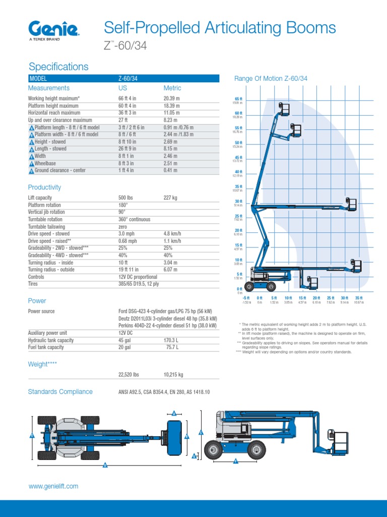 MANLIFT 6034.pdf Engines Four Wheel Drive