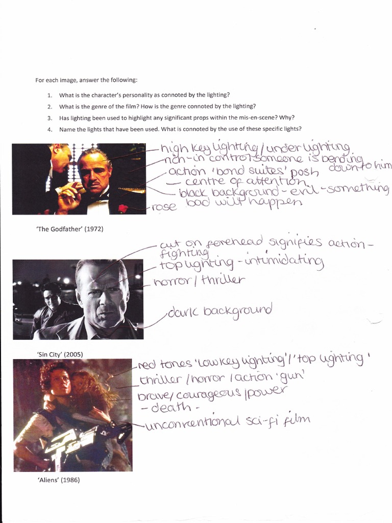 Analyzing Film Lighting Techniques | PDF | Teaching Methods & Materials