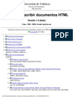 Guía para escribir documentos HTML