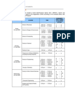 Registration Dates 2009