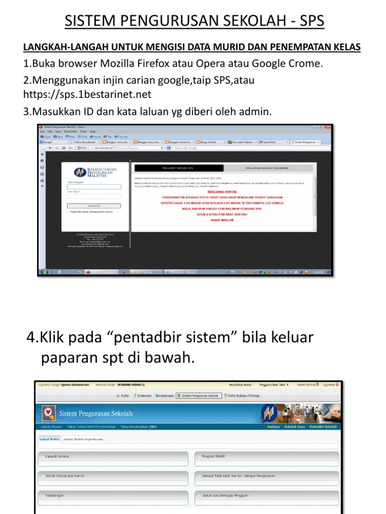 Sistem Pengurusan Sekolah Sps Pdf