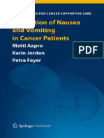  Prevention of Nausea and Vomiting in Cancer Patients