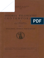 P.P.negulkescu,Istoria Filosofiei Contemporane,Vol.2 (Idealismul German Post-kantian),Buc.,1942.