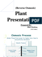 Plant Presentation: (Reverse Osmosis)
