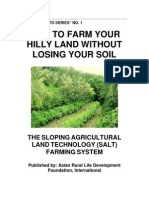 Sloping Agricultural Land Technology (SALT) Farming System