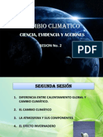 SESION No. 2 - Cambio Climático