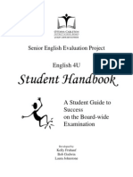 ENG 4U Exemplar Handbook