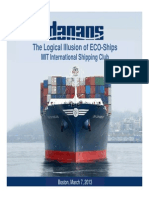 The Logical Illusion of Eco Ships - Dr. Coustas