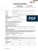 Startpassantrag Elektronisch PDF