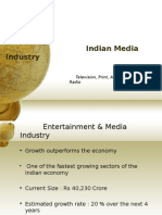 Indian Media Industry: Television, Print, Advertisement & Radio
